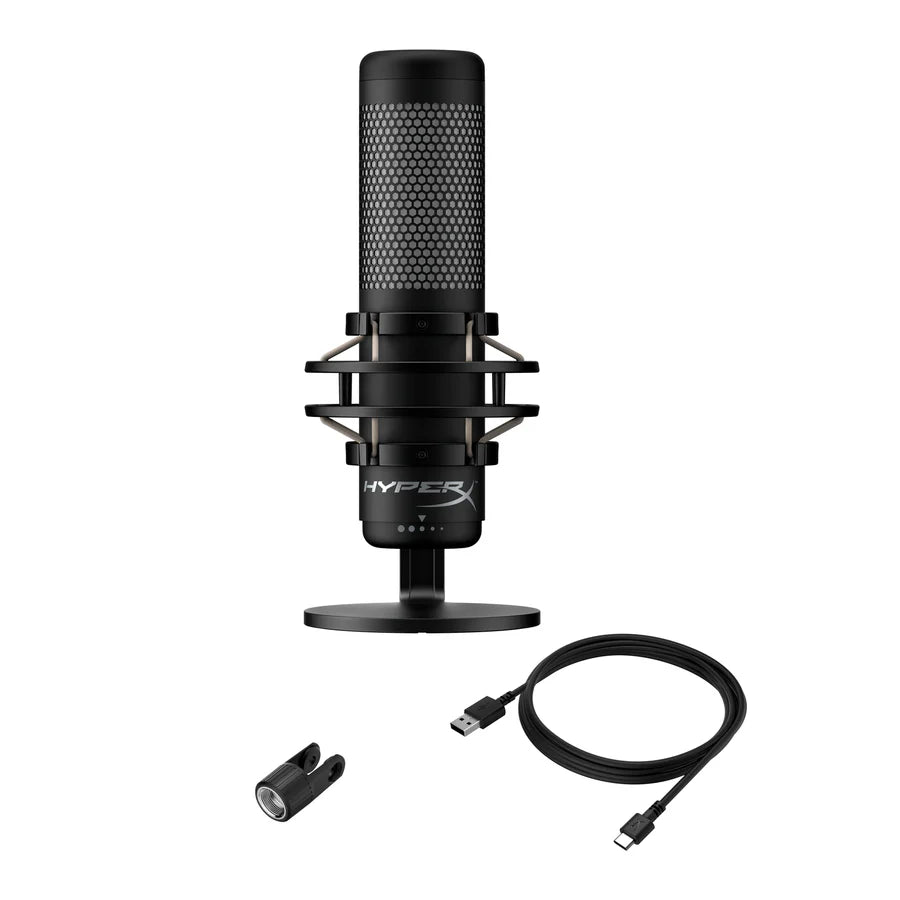 HyperX QuadCast S USB Microphone RGB Lighting | 4P5P7AA - Vektra Computers LLC HyperX QuadCast S USB Microphone RGB Lighting | 4P5P7AA - Vektra Computers LLC